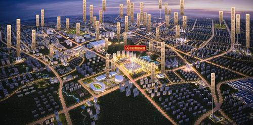 　　环球美食城最终呈现效果。 新疆出色环球置业有限公司供图