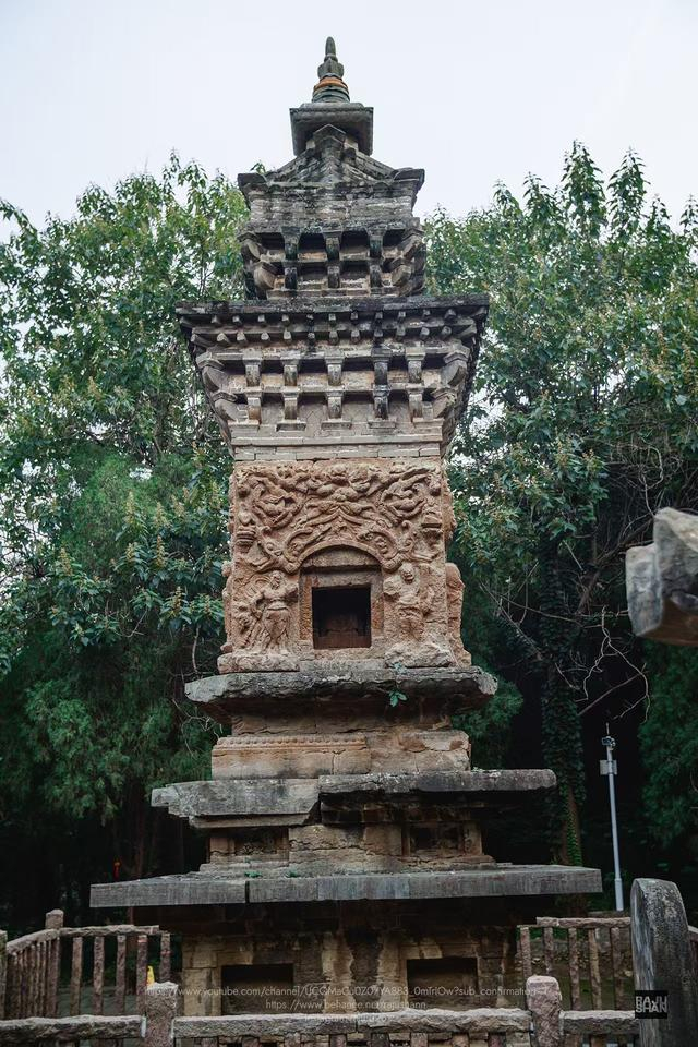 四门塔旁边的龙虎塔也是《黑神话·悟空》的一处取景地。/印度摄影师Raju 图