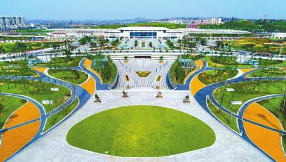 资阳北站高铁站。