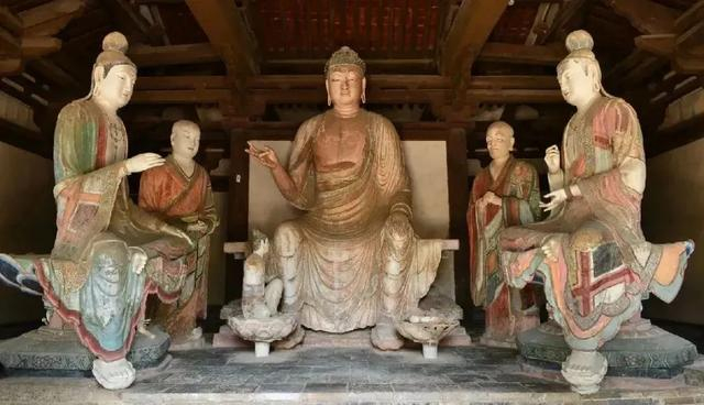 青莲寺彩塑 晋城博物馆供图