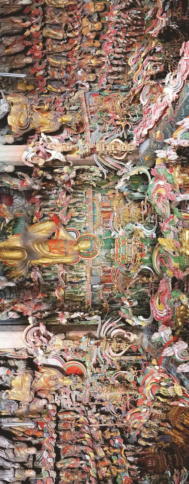 观音堂彩塑 图源：山西晚报 张文举供图