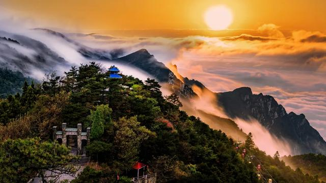 庐山秋景。 图源九江文旅