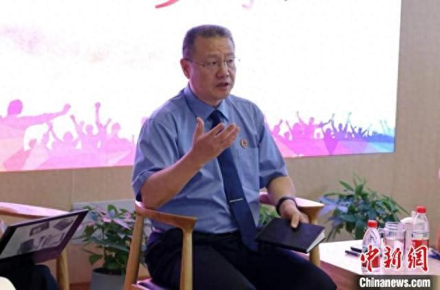 桑涛在工作中。受访者 供图