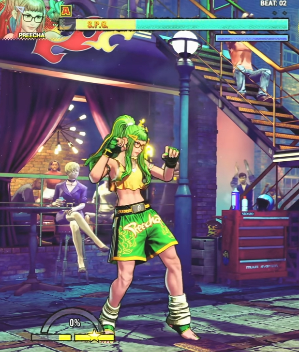 身上有火焰特效代表进入了SPG状态