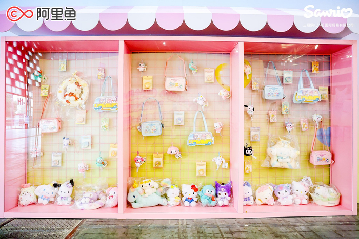 现场贩售的部分周边