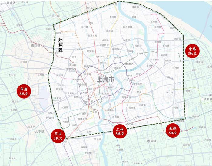 上海地铁郊区环线图片