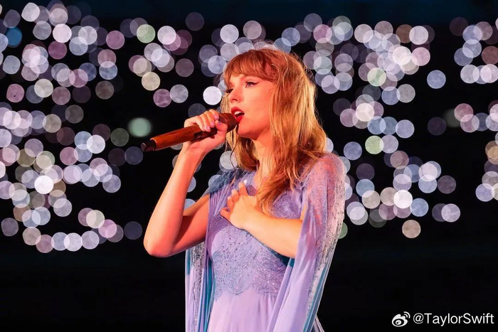 图据泰勒斯威夫特微博