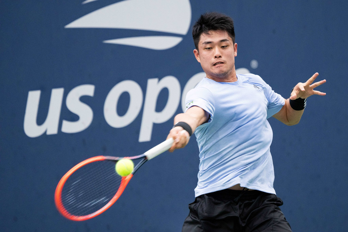 吴易昺看到了跟顶尖球员的差距。  图/新华社