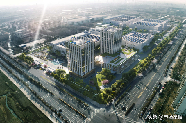 淮南高新区12英寸硅基OLED微显示器制造项目效果图