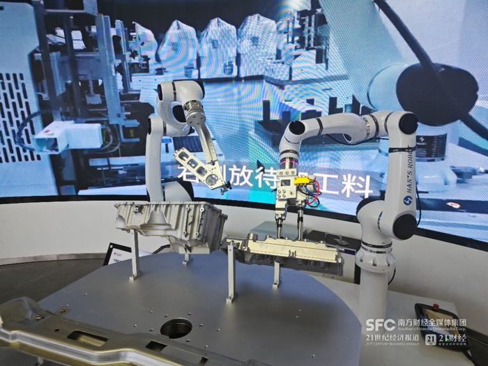 图：背靠广东庞大的制造业转型需求，工业机器人产业不断发展向新