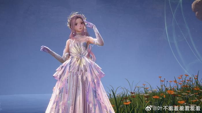 无限暖暖的大世界真的好美丽，在地图上闲逛真的是眼前一亮又一亮…