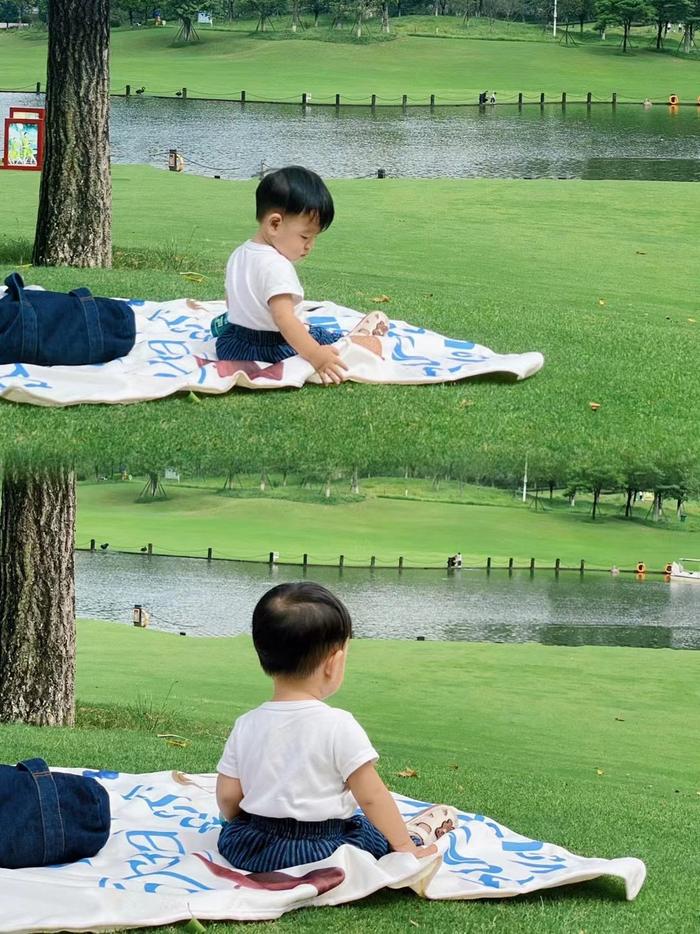 假期就这么一眨眼过去喽，姐姐又要去上学啦！