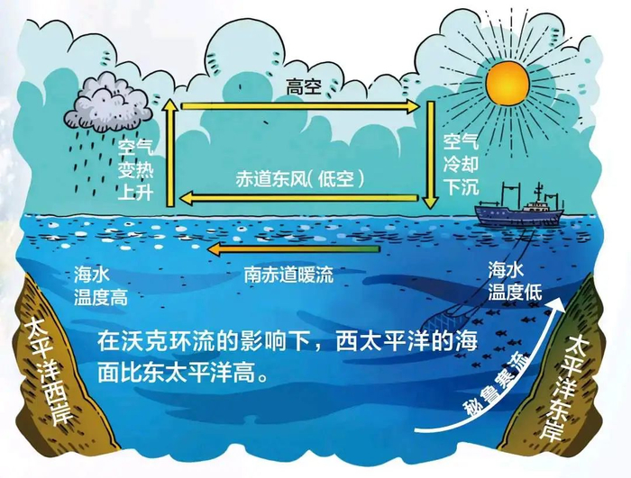 【海气地理】地理中的海气相互作用、厄尔尼诺与拉尼娜现象!
