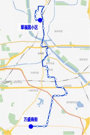 北京公交450路线图图片