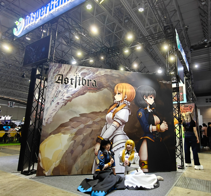 轻语工作室在独立游戏展馆有着一个占地不小的位置