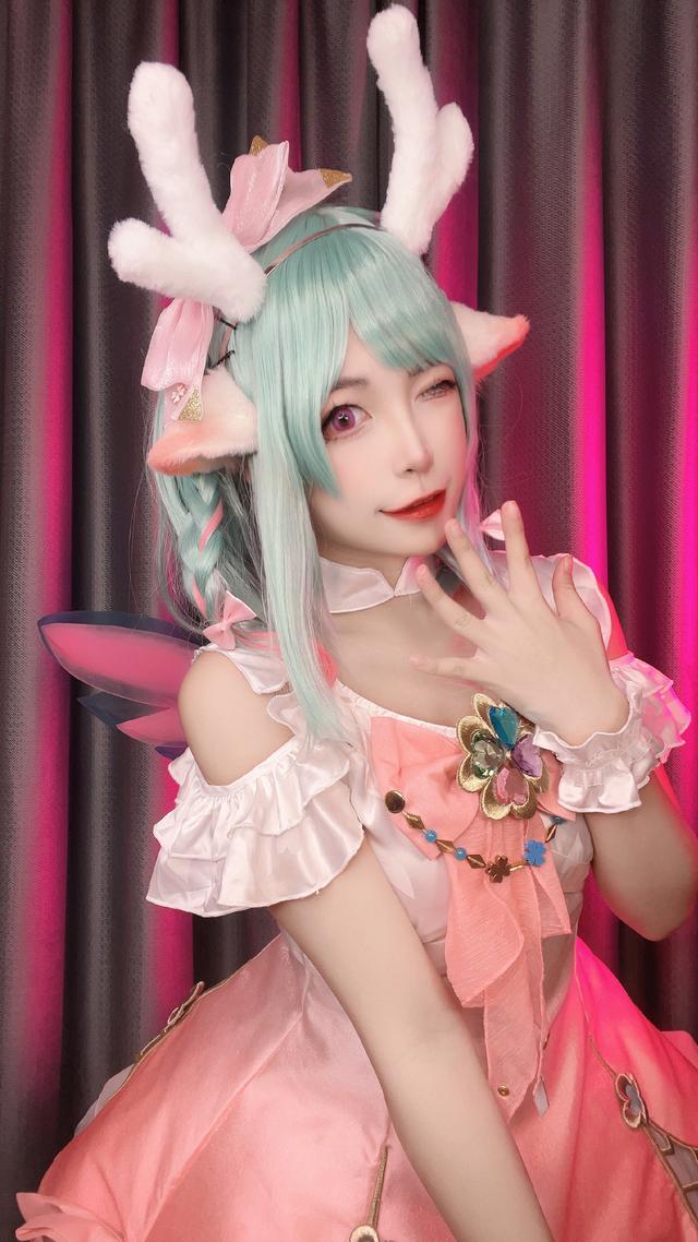 《王者荣耀》瑶cosplay