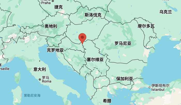 利伯兰位置示意图。来源：Google地图