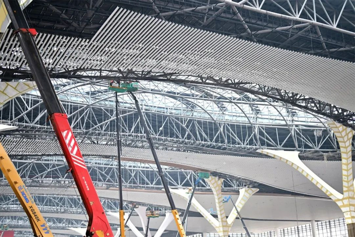 施工现场 郭旭摄