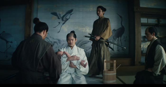 德川家臣切腹自尽。《幕府将军》剧照