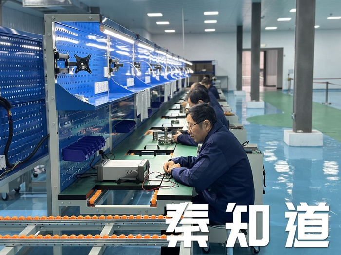 延安市安塞区高亚音速航空器配套涡喷式航空发动机项目生产现场