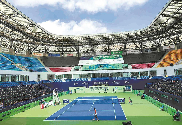     2024国际网联世界网球巡回赛青少年年终总决赛在成都四川国际网球中心上演