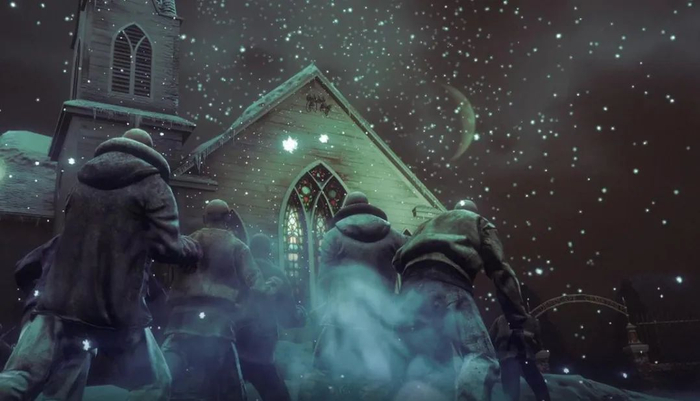 补个阴间滤镜就是现成的地图