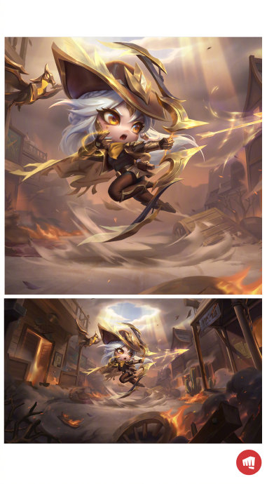 西部天使 小小艾希 高清原画