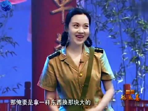 郭达与闫妮表演的小品,闫妮当年真漂亮啊!
