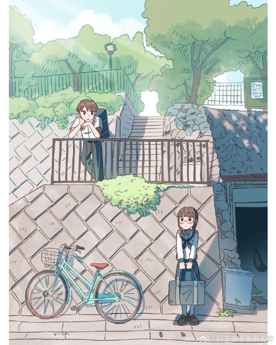 学生时代的暗恋小故事 苦涩又甜蜜 x:_wakaba_14