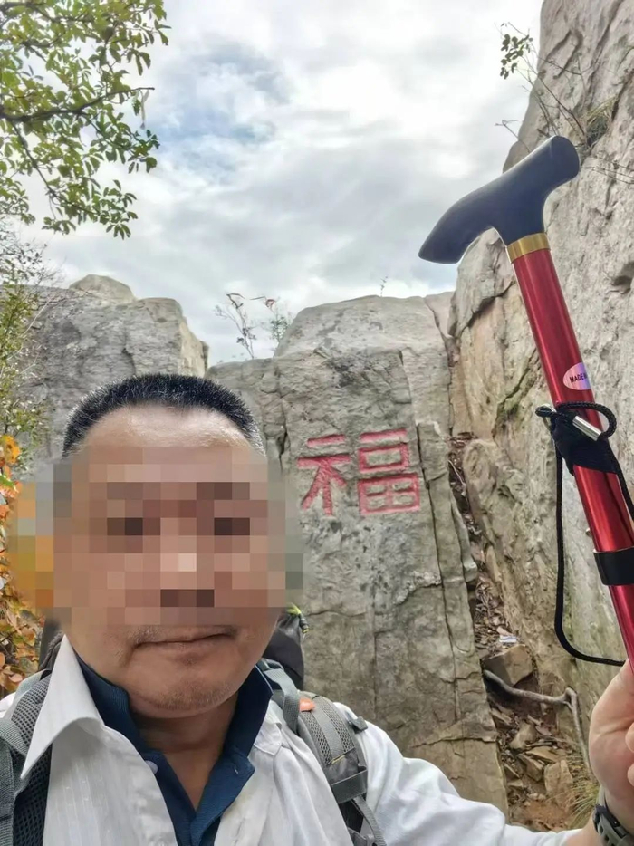 男子遇难前拍摄的照片。受访者供图