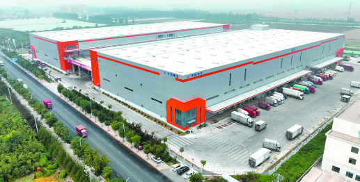 位于经开区的石家庄东部现代物流枢纽基地。