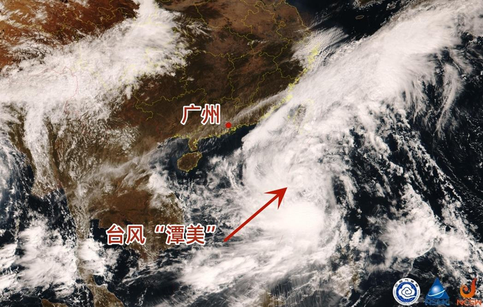 广东今晨最低温8.8℃！台风“潭美”进南海后或路径回旋-广东台风降温