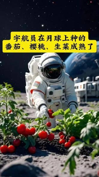 宇航员在太空种植了番茄,樱桃和生菜