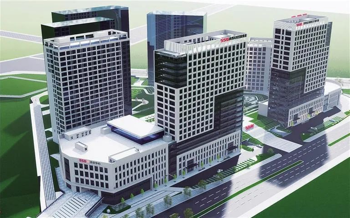 科控浐灞创新园项目效果图。