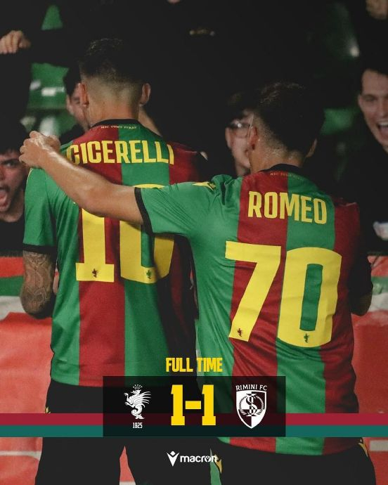 的特尔纳纳主场与里米尼队1:1握手言和|里米尼|意乙|阿巴特_新浪新闻