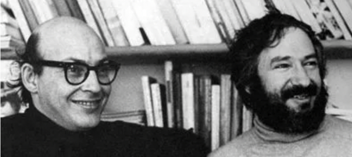 图：Marvin Minsky和Seymour Papert