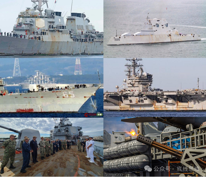 图3.2 美国海军近年“锈”照不断