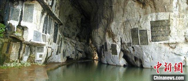 龙隐洞摩崖石刻。 桂海碑林博物馆供图