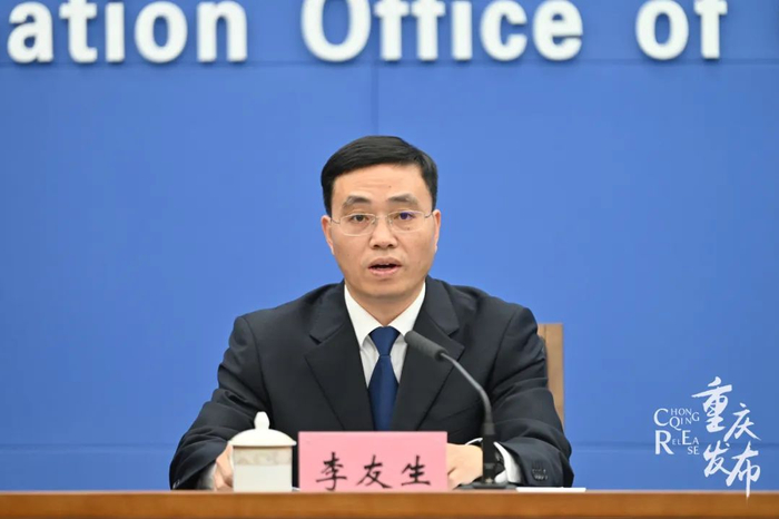 李友生介绍有关情况 邹乐 摄