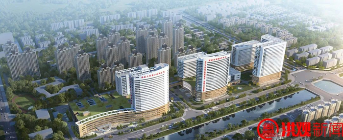 浙江大学医学院附属第一医院江西医院效果图