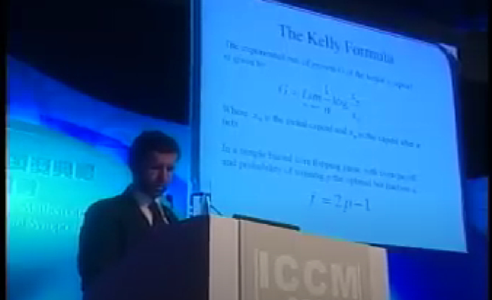 说明：本特在2004年世界华人数学家大会演讲