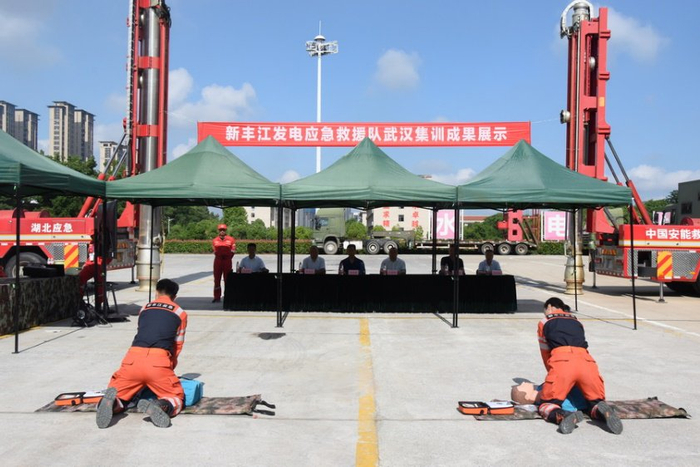 基地承办救援队应急集训 资料图片 