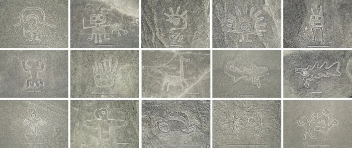 科学家新发现的部分地画（图片来源：原论文）