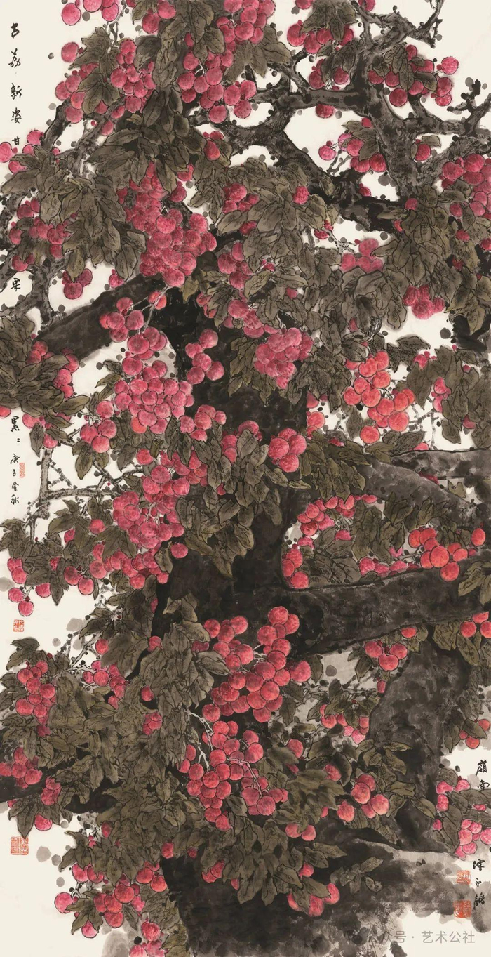花鸟画名师创作录