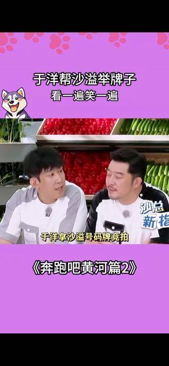 于洋助沙溢举牌的片段!每次观看都让人捧腹大笑