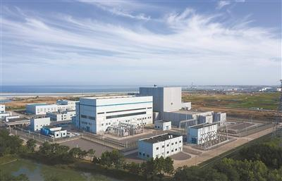 石岛湾高温气冷堆示范工程外景。 中核能源科技有限公司供图