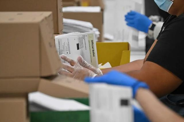 美国大选投票日前夕，美国多州民众提前投票。视觉中国 图