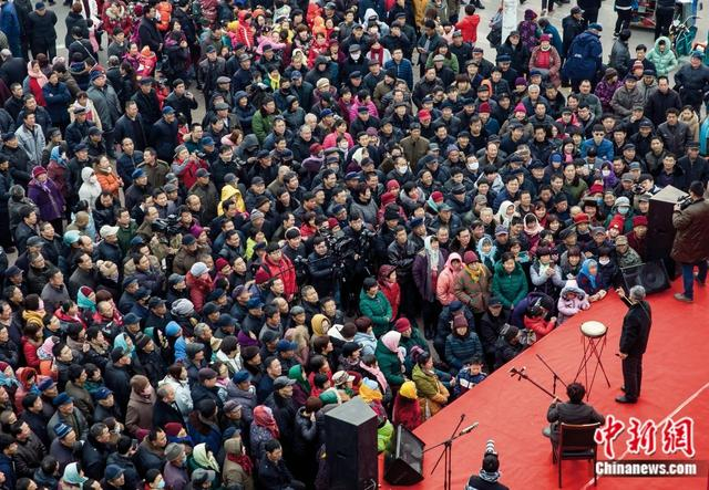 胡集书会。滨州市委宣传部供图