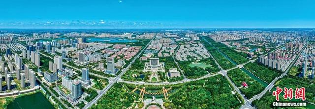 滨州城市图。滨州市委宣传部供图