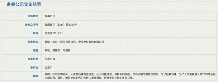 图源：国家电影局官网